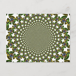 Modèle horizontal carte postale