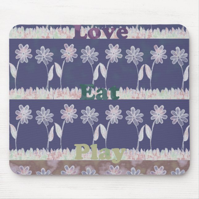 Modèle horizontal de tapis de souris (Devant)