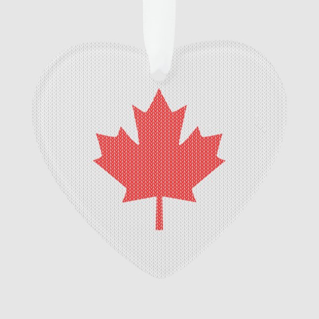 Modèle Knit Maple Leaf Tricot Motif (devant)