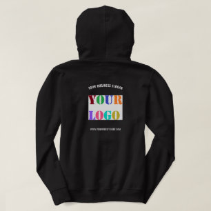 Modèle Logo et Sweat - shirt à capuche de texte pe