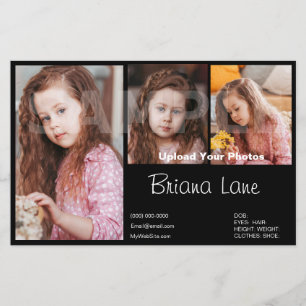 Modèle Modèle Comp Capture d'écran Enfants Zed