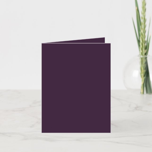 Modèle monochrome BUDGET PRUNE POURPRE (Devant)