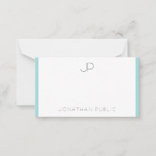 Modèle monogramme élégant Élégant minimaliste