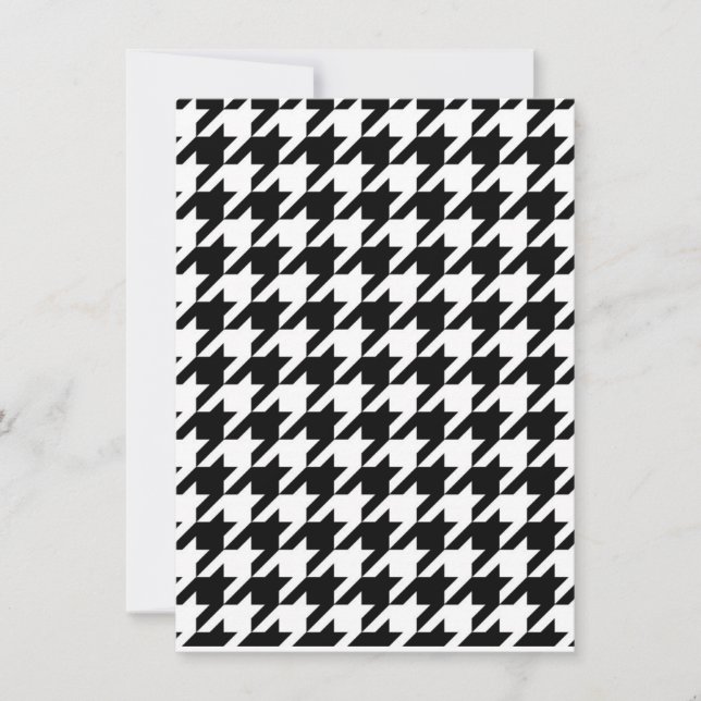 Modèle noir et blanc pour carte de sauvegarde de d (Devant)