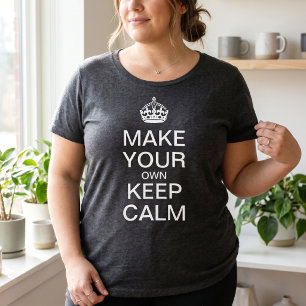 Modèle personnalisable Keep Calm