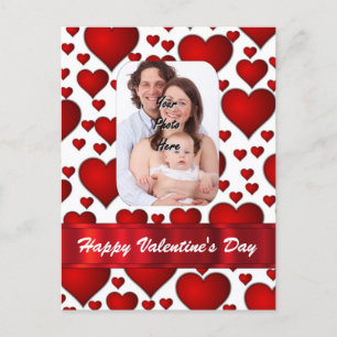 Modèle photo de coeur Valentines jour
