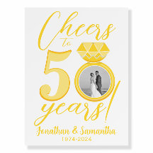 modèle photo du 50e anniversaire de Mariage