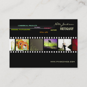 Modèle photos cartes de visite Mini Portfolio