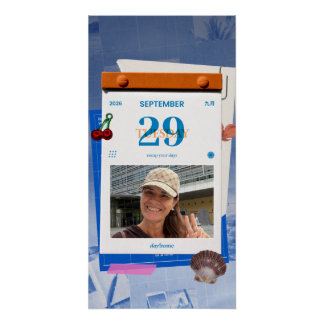Modèle PicCollage - Affiche brillante 14x28 haute