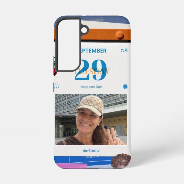 Modèle PicCollage - Coque Samsung Galaxy S22 (Verso)