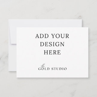 Modèle RSVP par carte de réponse mariage (3,5 x 5