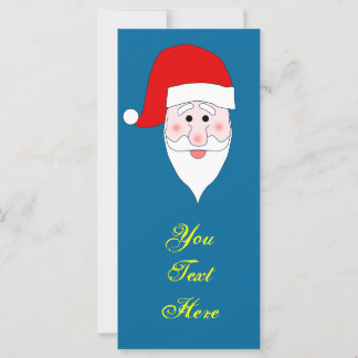 Modèle Signet visage père Noël