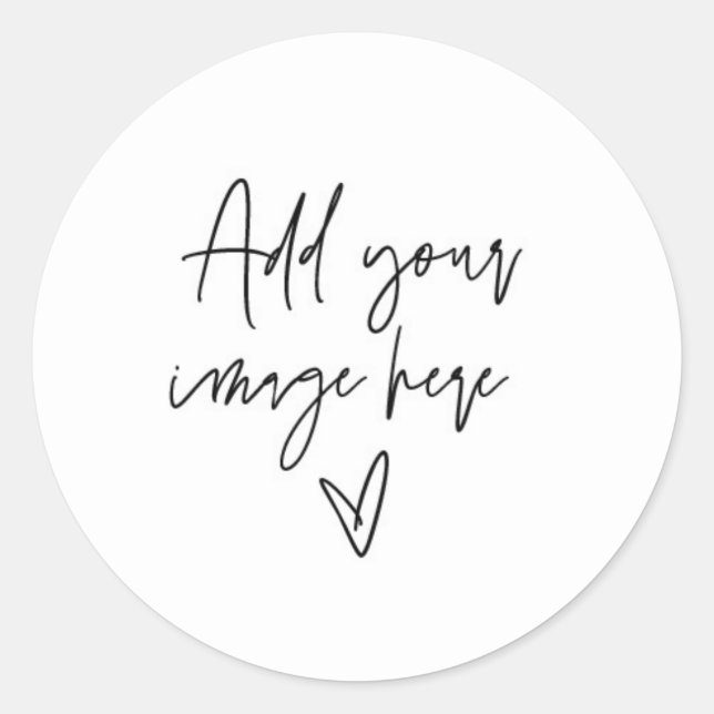 Modèle Sticker personnalisé Créez votre propre Éti (Devant)