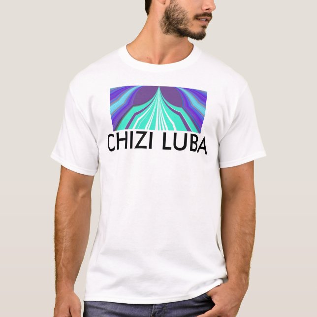 Modèle T-shirt de base Chizi Luba (Devant)