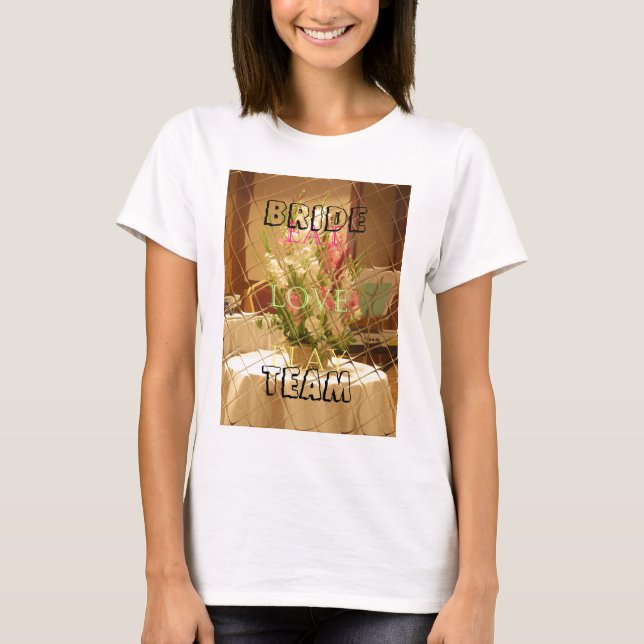 Modèle T-Shirt de base pour dames (Devant)