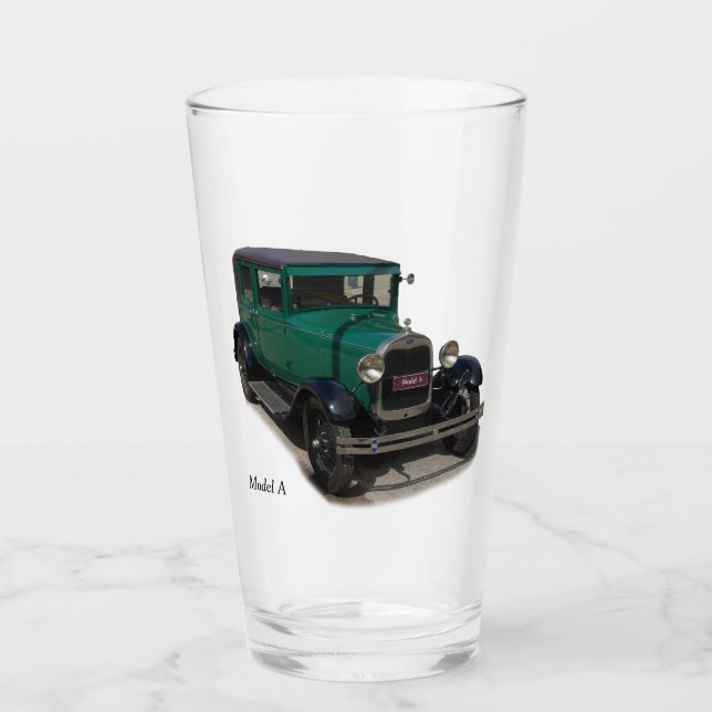 Modèle vert Un verre (Devant)