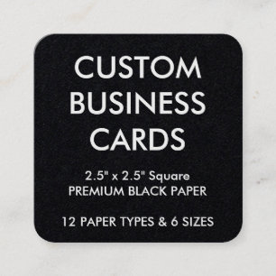 Modèle vide de cartes de visite personnalisé par