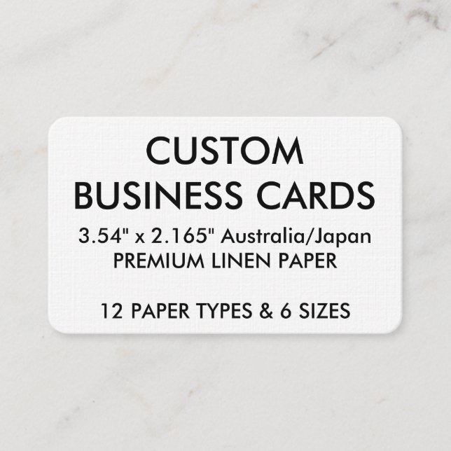 Modèle vide de cartes de visite personnalisé par (Devant)