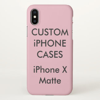 Modèle vierge Coque personnalisé iPhone X