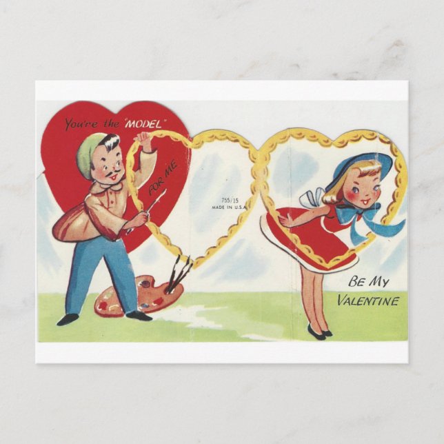 Modèle vintage Valentine (Devant)