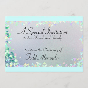 Modèles de baptême de baptême d'invitations