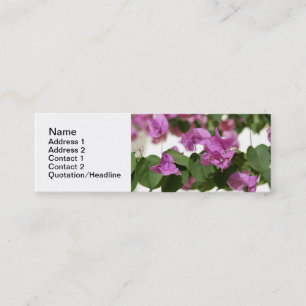Modèles de cartes de visite Bougainvillea