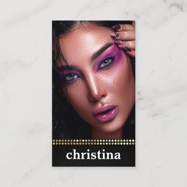 Modèles et acteurs Carte de visite de casque moder (Devant)