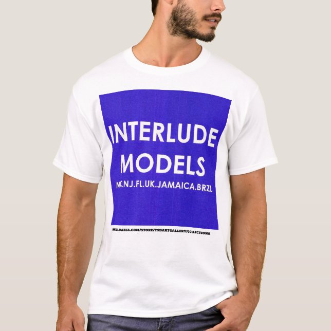 MODÈLES INTERLUDE  MARCHANDISE T-Shirt foncé de ba (Devant)