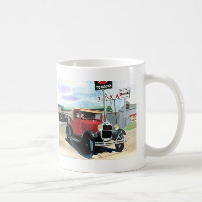 Modelez la tasse de voiture ancienne d'A (Droite)