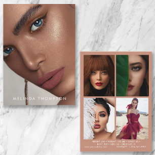 Modélisation Carte Comp par intérim 5 Photo Beige