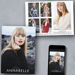 Modélisation de mode 6 Photos Modèle moderne Carte