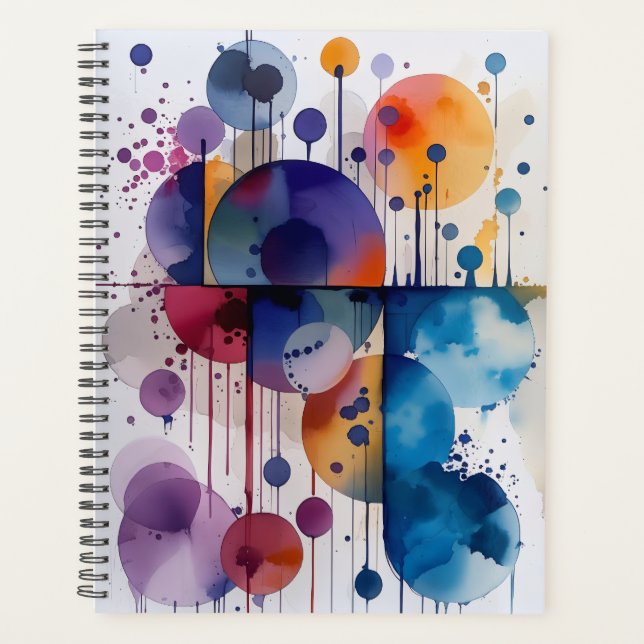 Modern Abstract Geometric Circles (Devant)