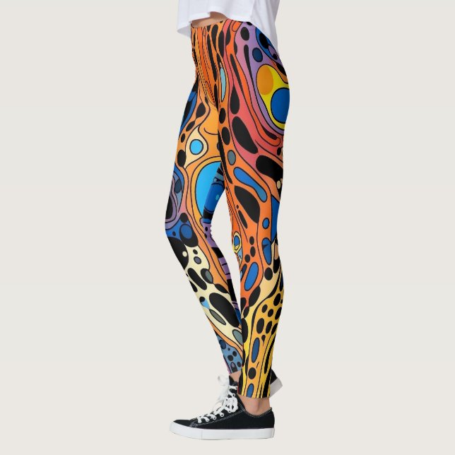 Modern Art Leggings (Gauche)