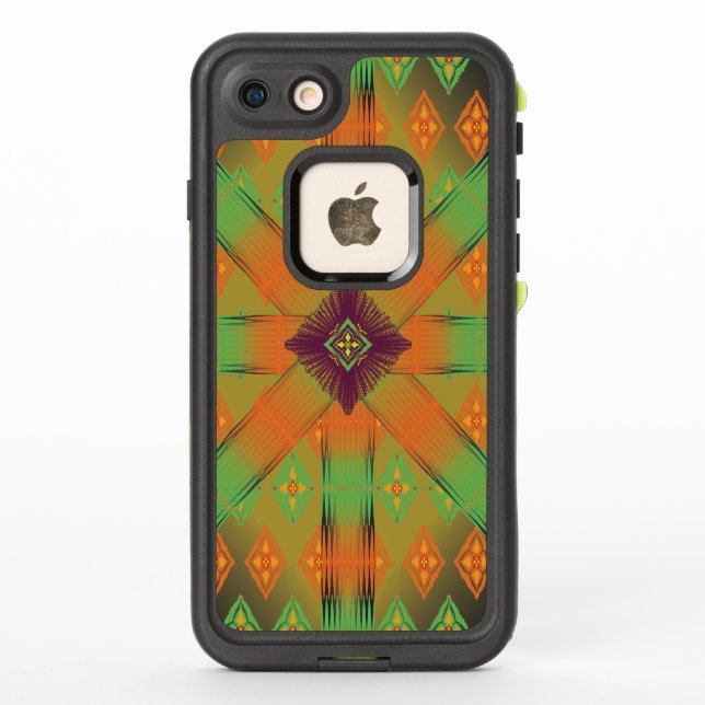 Modern Geometric Abstract Pattern iPhone 17 Pro Ma (Dos)