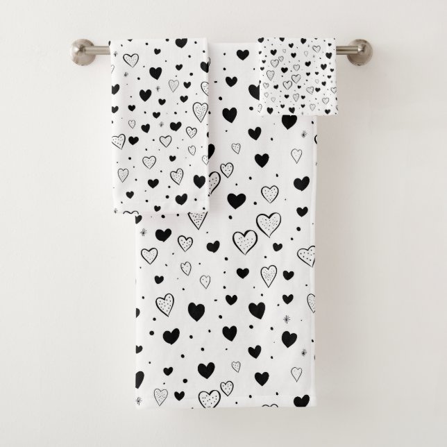Modern Hearts Pattern (En situation)