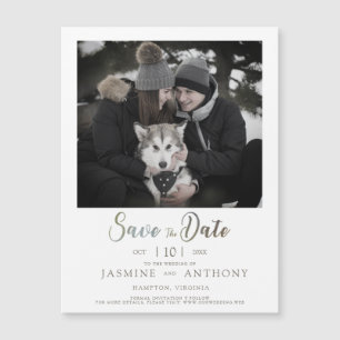 Modern Instant Photo Pet Enregistrer le Mariage de
