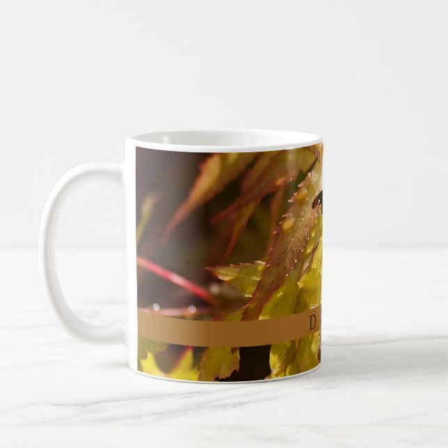 Modern Japanese Maple Coffee Mug (Gauche)