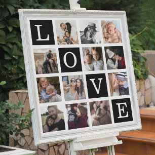 Modern Love 12 Affiche de Collage Photo