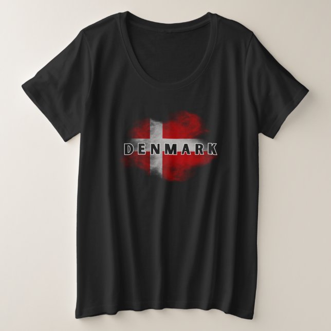 Modern Love Danemark Drapeau Scandinavie Souvenir (Design devant)