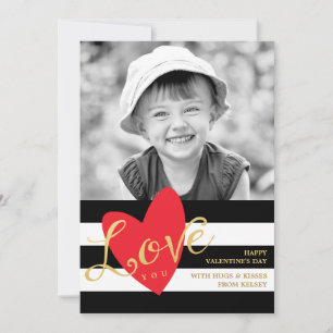 Modern Love You Saint Valentin Carte photo