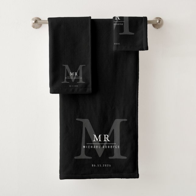 Modern Luxe Monogramme Couleur Associée  (En situation)