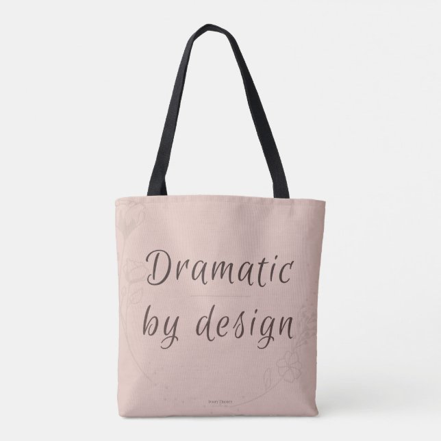 Modern Minimal Tote Bag | Chic Bold Feminine  (Dos)