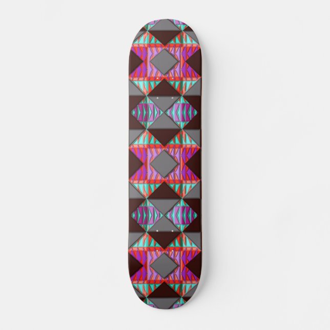 Modern Native American 17 Skateboard (Recto)
