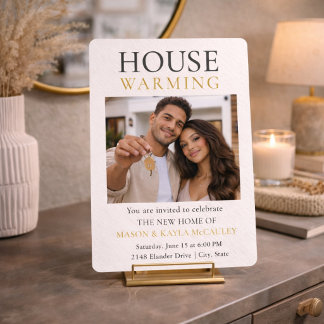 Modern New Home Invitation