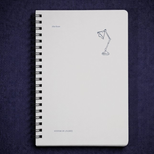 Modern Nocturnal Scholar Aesthetic/Night Lamp (Créateur téléchargé)