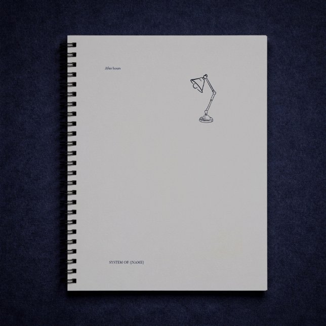 Modern Nocturnal Scholar Aesthetic/Night lamp (Créateur téléchargé)