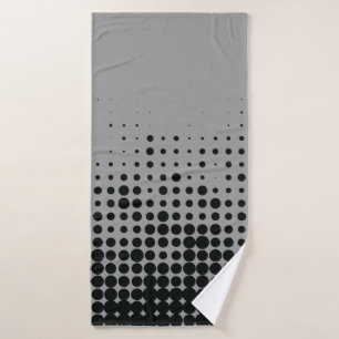 Modern, playful, urban geometric circle pattern
