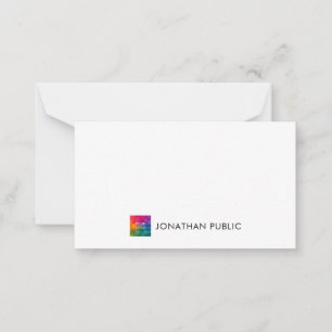 Modern Simple Modèle Ajouter un logo texte ici