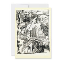 "Modern Warfare", dessin à encre