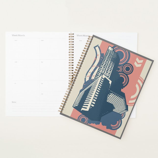 Moderne Abstrait Arrière - plan urbain Vibrant (Créateur téléchargé)